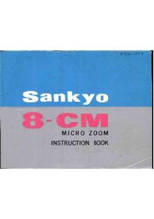 Sankyo 8 CM manual. Camera Instructions.